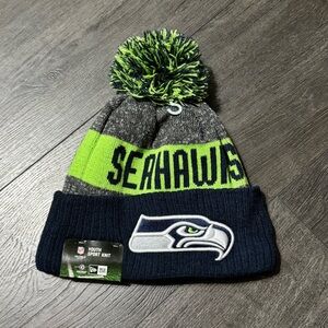 New Era NFL Seattle Seahawks Football Warm Winter Beanie Hat 2016 unisex